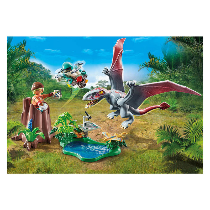 Load image into Gallery viewer, PLAYMOBIL Dinos Observatiepost voor Dimorphodon 71525
