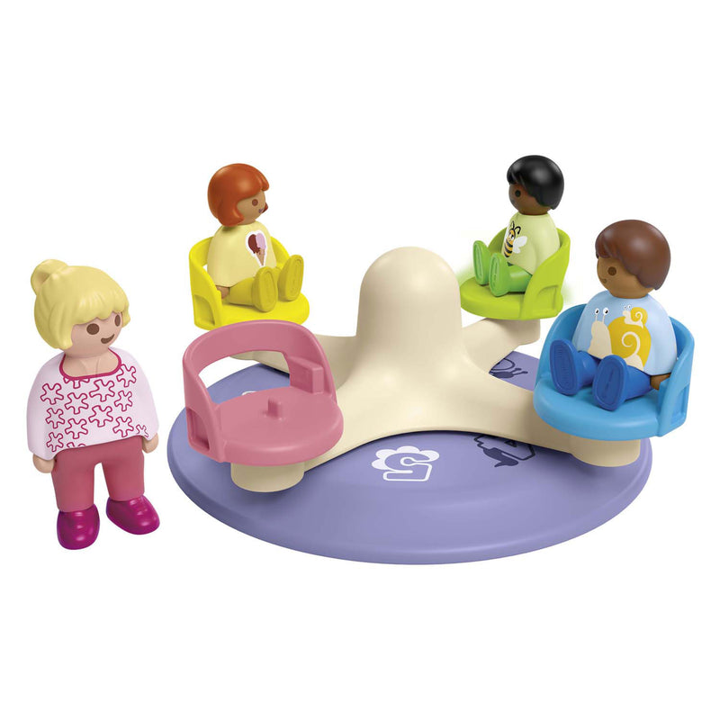 Load image into Gallery viewer, Playmobil junior kindercarrousel - 71701
