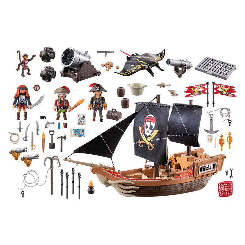 Load image into Gallery viewer, Playmobil pirates groot piratenschip
