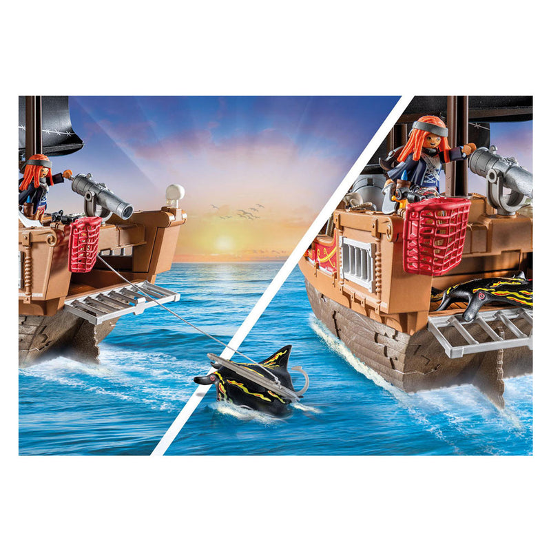 Load image into Gallery viewer, Playmobil pirates groot piratenschip - 71530
