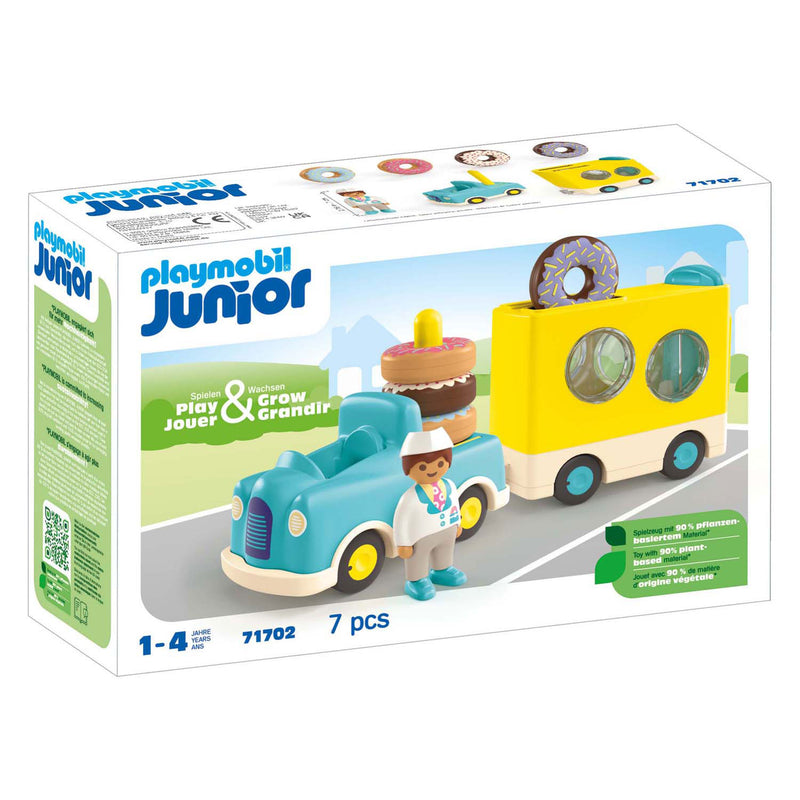 Load image into Gallery viewer, Playmobil junior donut truck - 71702
