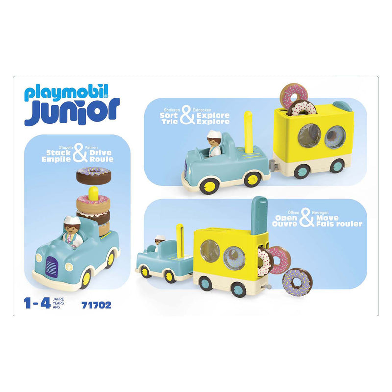 Load image into Gallery viewer, Playmobil junior donut truck - 71702
