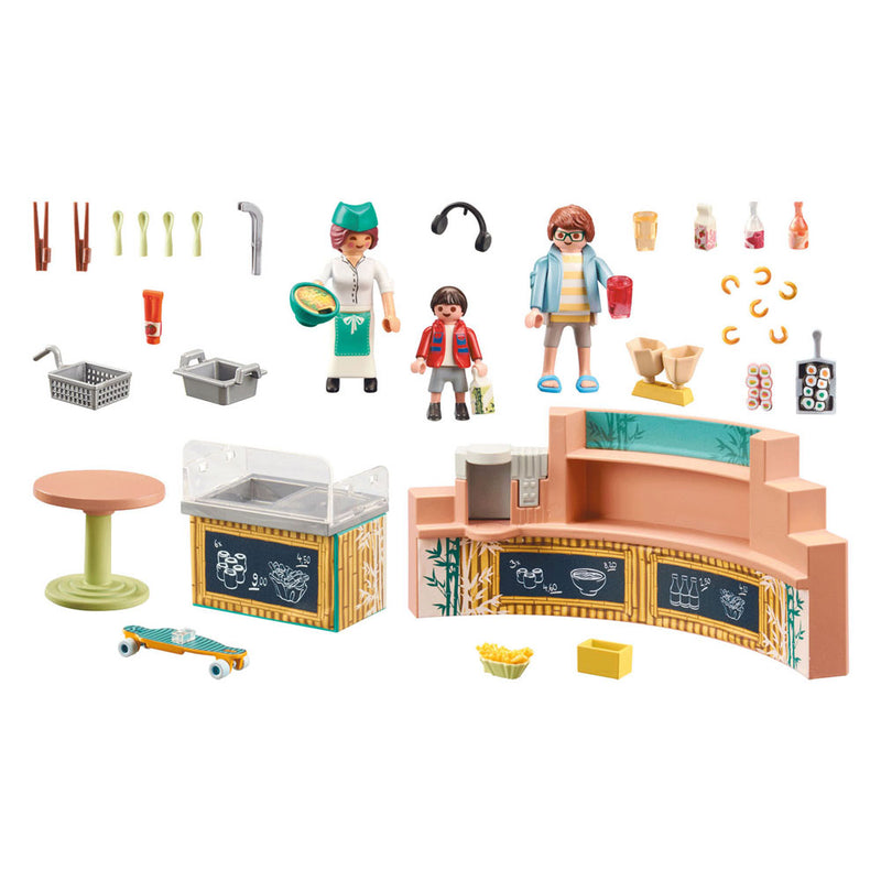 Load image into Gallery viewer, Playmobil my life foodlounge - 71538
