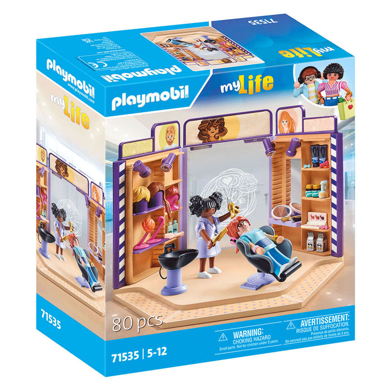 Load image into Gallery viewer, Playmobil my life kapsalon - 71535
