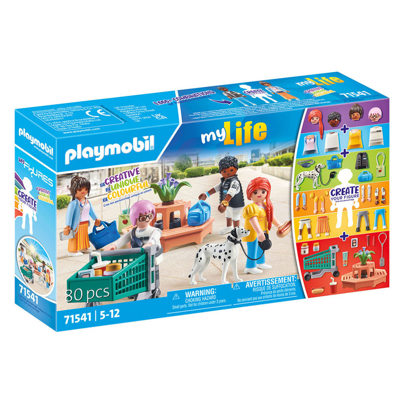 Load image into Gallery viewer, Playmobil my life my figures: shopping - 71541
