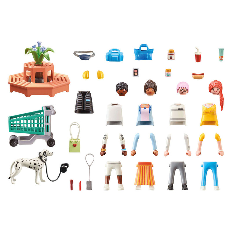 Load image into Gallery viewer, Playmobil my life my figures: shopping - 71541
