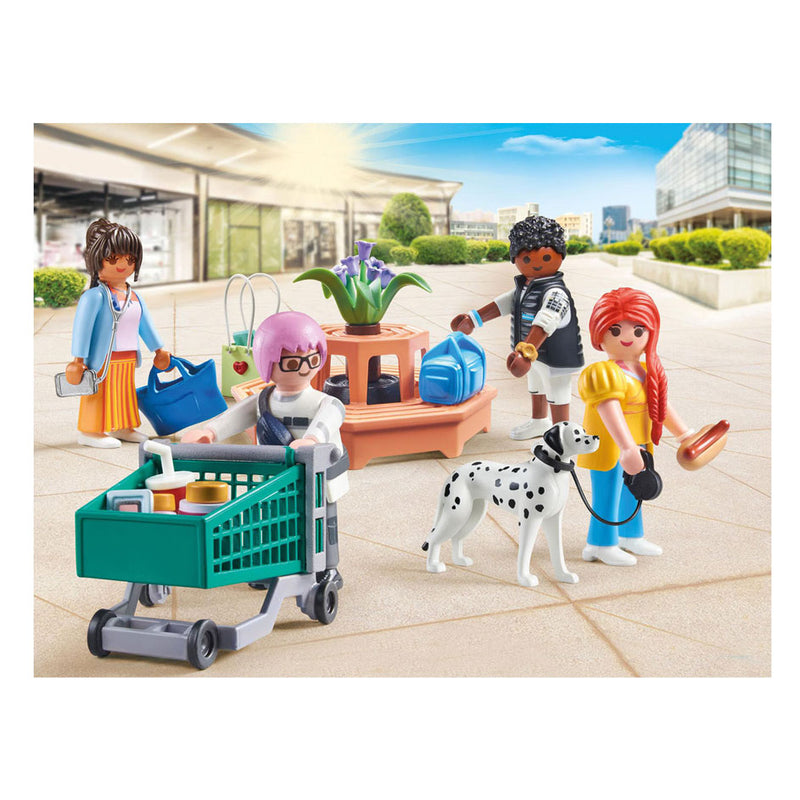 Load image into Gallery viewer, Playmobil my life my figures: shopping - 71541
