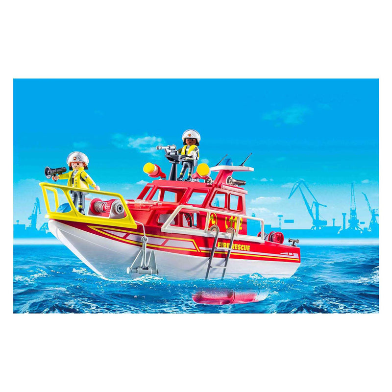 Load image into Gallery viewer, Playmobil action heroes brandweerboot
