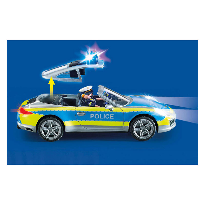 Load image into Gallery viewer, Playmobil PLAYMOBIL Porsche 911 4S Politie Wit 70066
