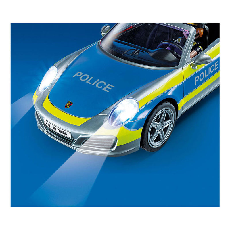 Load image into Gallery viewer, Playmobil PLAYMOBIL Porsche 911 4S Politie Wit 70066
