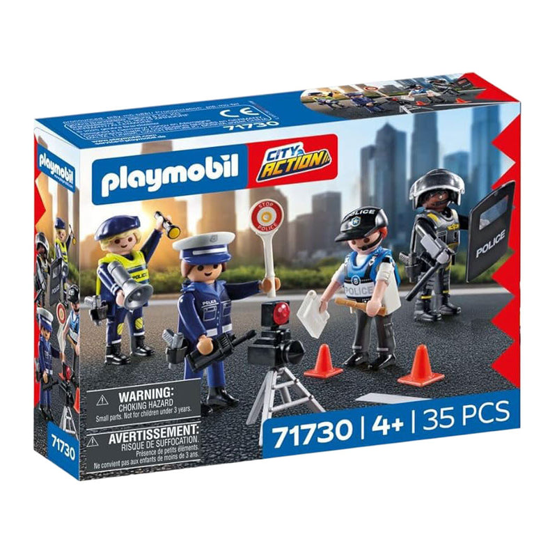 Load image into Gallery viewer, Playmobil action heroes politie figuren set - 71730
