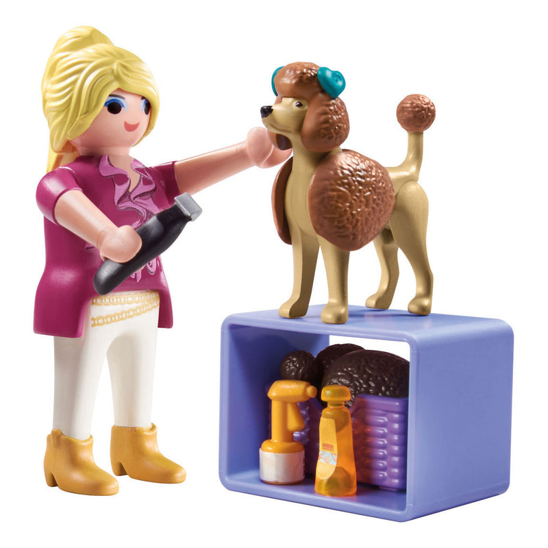 Load image into Gallery viewer, Playmobil my life hondentrimmer - 71747
