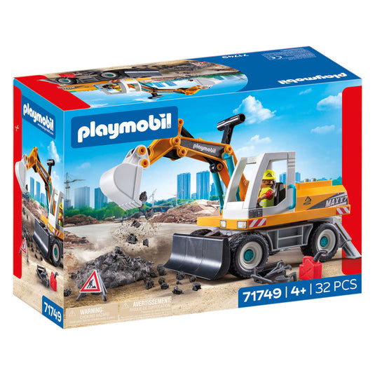 Playmobil action heroes grote graafmachine - 71749