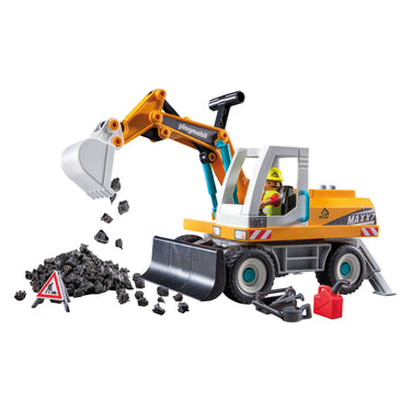 Playmobil action heroes grote graafmachine - 71749