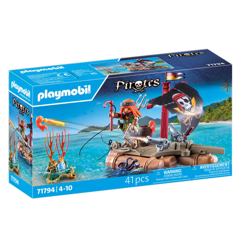 Load image into Gallery viewer, Playmobil pirates piratenvlot met schat - 71793
