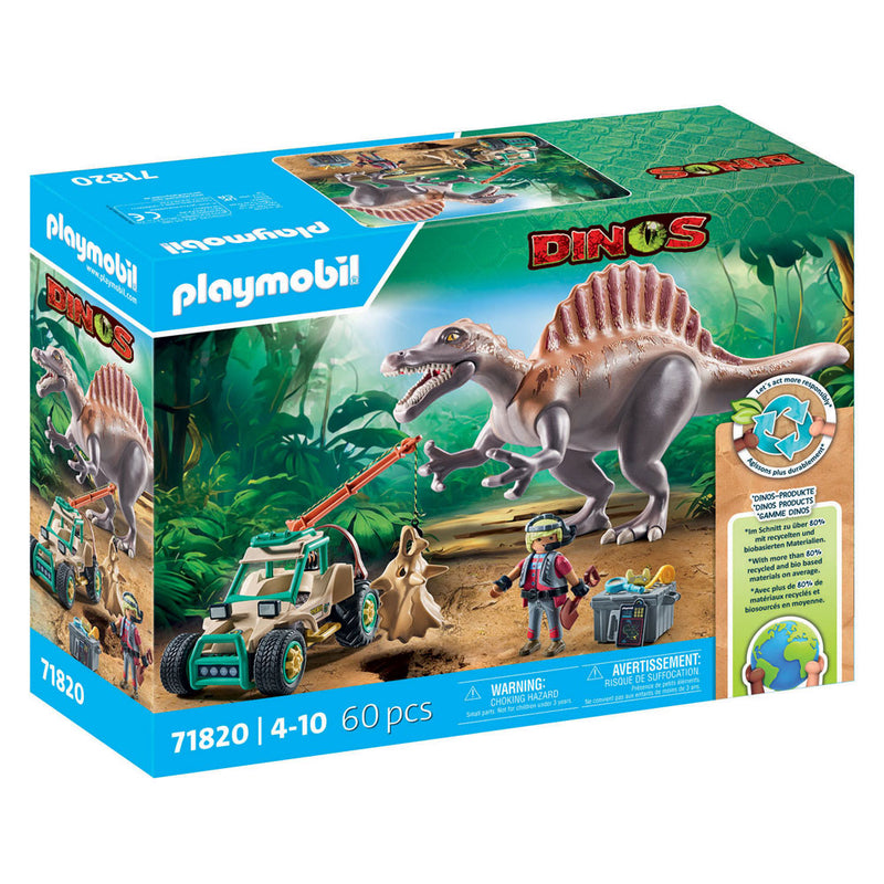 Load image into Gallery viewer, Playmobil dinos spinosaurus aanval - 71820
