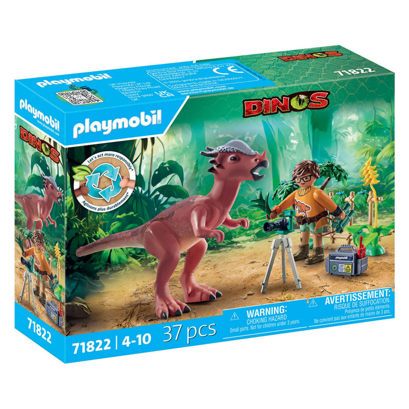 Load image into Gallery viewer, Playmobil dinos stygimoloch observatie - 71822

