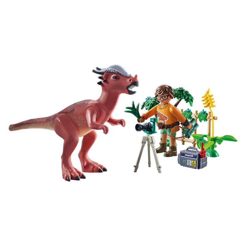 Load image into Gallery viewer, Playmobil dinos stygimoloch observatie - 71822
