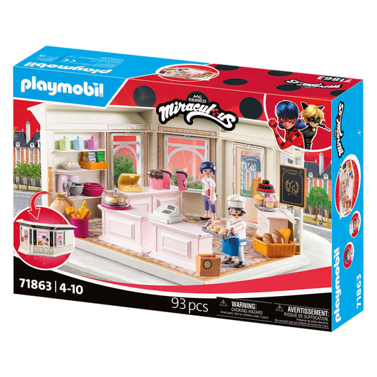 Playmobil miraculous franse bakkerij -71863