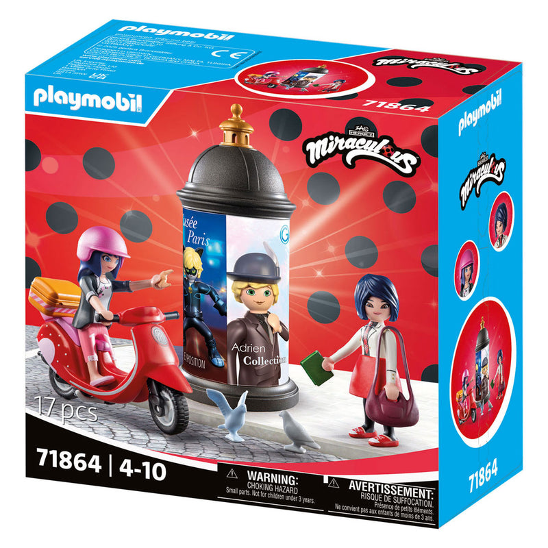 Load image into Gallery viewer, Playmobil miraculous scooterrit in parijs - 71864
