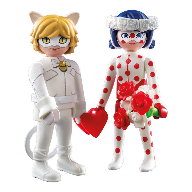 Load image into Gallery viewer, Playmobil miraculous droombruiloft van ladybug cat noir - 71865
