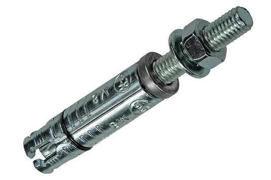 Mack 1019938 - keilbout met draadst. verzinkt 3 st m8x75 42mm | 5 stuks
