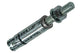 Mack 1019938 - keilbout met draadst. verzinkt 3 st m8x75 42mm | 5 stuks