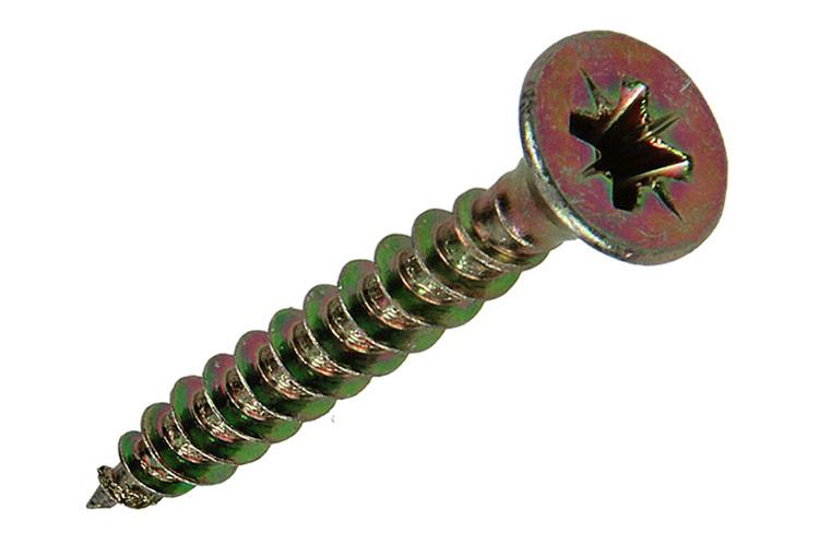 Afbeelding laden in galerijviewer, Mack 1017985 - spaanplaatschroef vz kop geelverz. 35st 5,0 x 35 mm | 5 stuks
