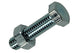 Mack 1018107 - tapbout + moer staal verzinkt 35 st m5 x 20 mm | 5 stuks