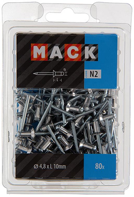 Load image into Gallery viewer, Mack 1020317 - 80 blindnieten alu 4,8x10mm | 5 stuks
