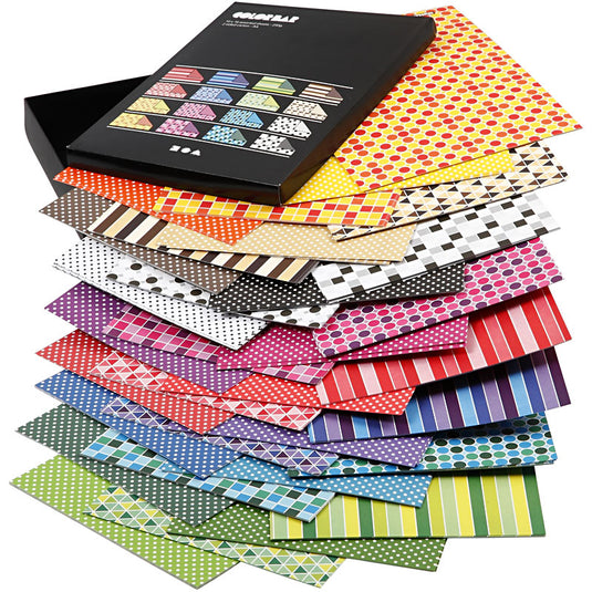 Creativ company color bar karton, a4, vel 210x297 mm, 250 gr, diverse kleuren, 16x10 vel 1 doos