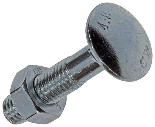 Mack 1020205 - houtbout + moer verzinkt 22 stm8 x 40 mm | 5 stuks