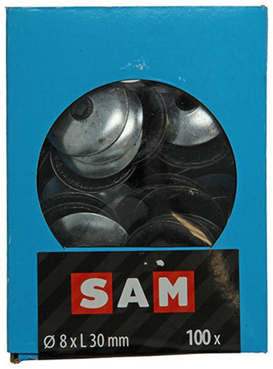 Afbeelding laden in galerijviewer, Mack 1020225 - dichtingsring bitumen verzinkt100 st 8,0 x 30 mm | 5 stuks
