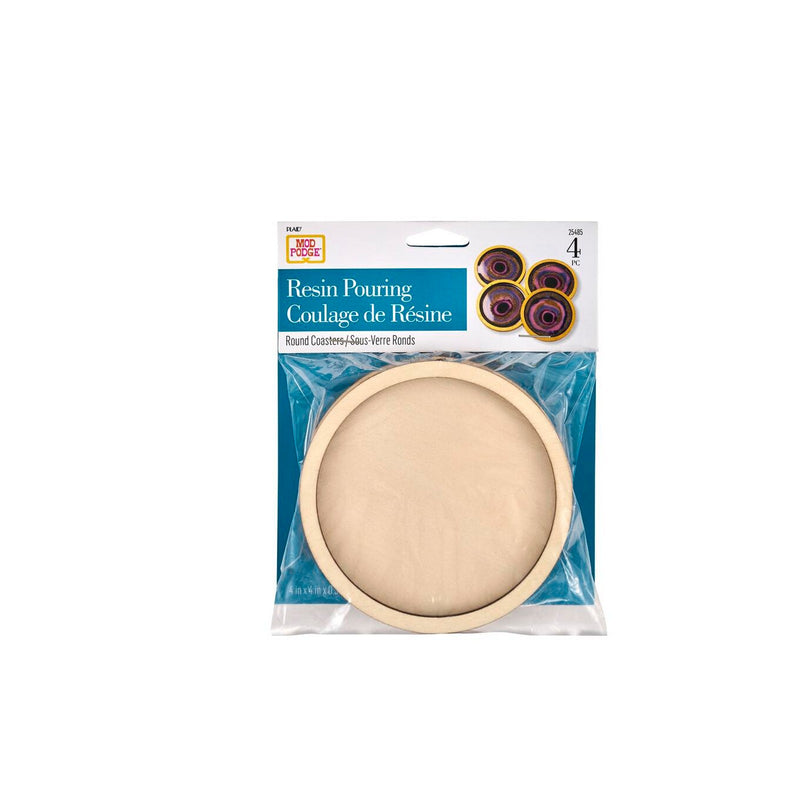 Load image into Gallery viewer, Mod podge • round coasters plywood 4pcs
