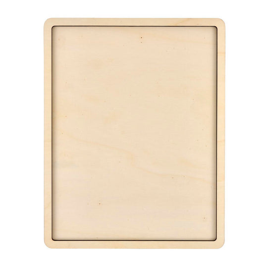 Mod podge • rectangle tray plywood
