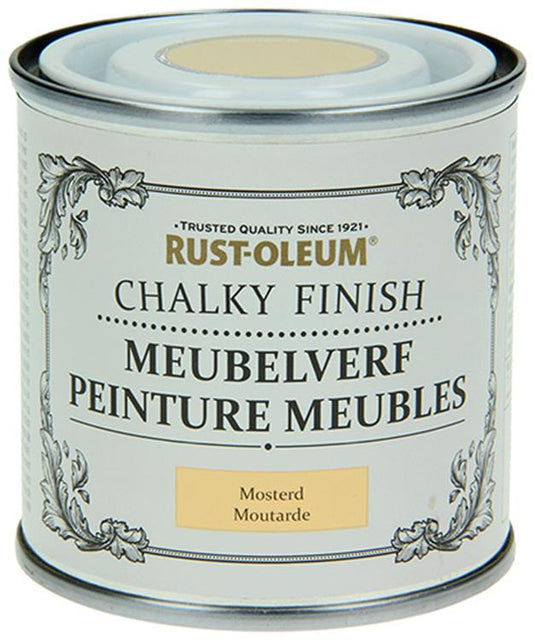 Rust-oleum 1050953 - meubelverf mosterd 125 ml | 1 stuks