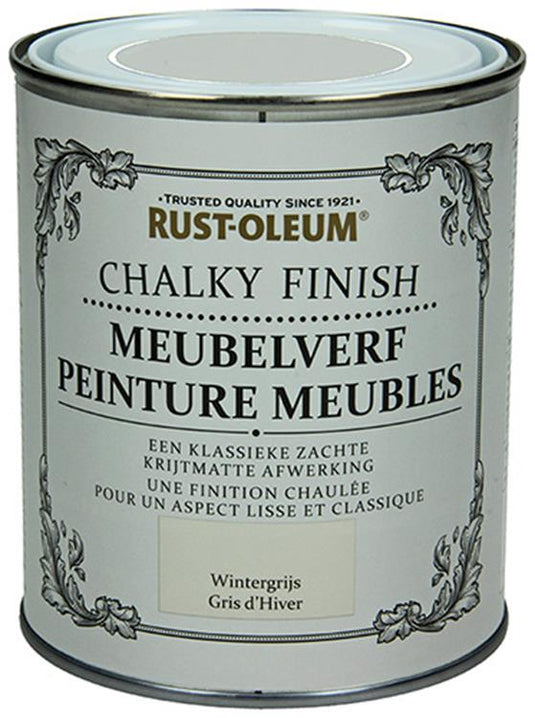 Rust-oleum 1050970 - meubelverf wintergrijs 750 ml | 1 stuks