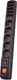 Acar s10 serie - overspanningsbeveiliging stekkerdoos - zwart - 10 stopcontacten - 3m kabel