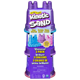 Spinmaster kinetic sand shimmers 3 pack | 4 stuks