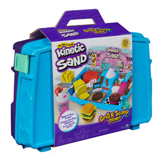 Kinetic sand snackbar folding sand box