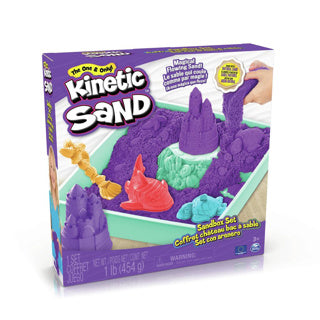 Load image into Gallery viewer, Spinmaster kinetic sand sand box purple
