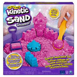 Spinmaster kinetic sand sparkling sandcastle pink