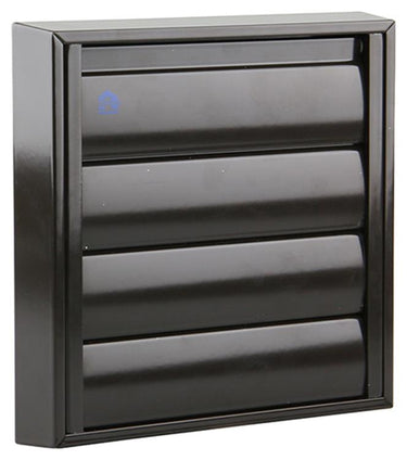 Renson 1006252 - dampkaprooster opbouw 433 alu ral 8019 173x173mm | 2 stuks