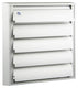 Renson 1006253 - dampkaprooster opbouw 433 alu f1 210x210mm | 2 stuks