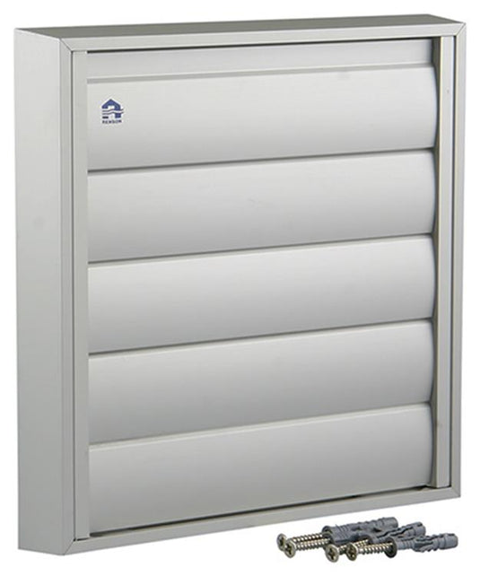 Renson 1006253 - dampkaprooster opbouw 433 alu f1 210x210mm | 2 stuks