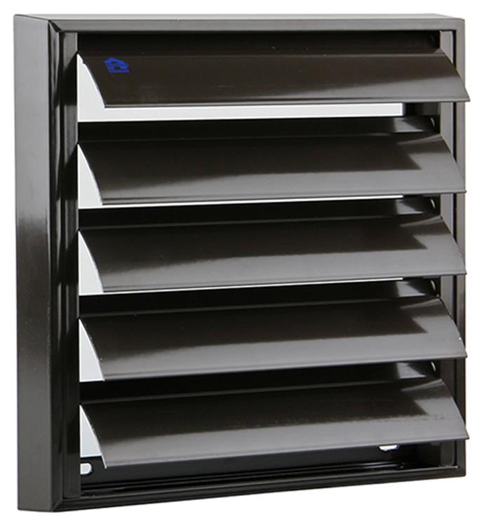 Load image into Gallery viewer, Renson 1006255 - dampkaprooster opbouw 433 alu ral 8019 210x210mm | 2 stuks
