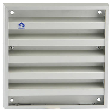 Renson 1006232 - muurrooster opbouw 431 alu f1 165x165mm | 2 stuks