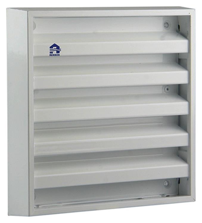 Load image into Gallery viewer, Renson 1006233 - muurrooster opbouw 431 alu ral 9010 165x165mm | 2 stuks
