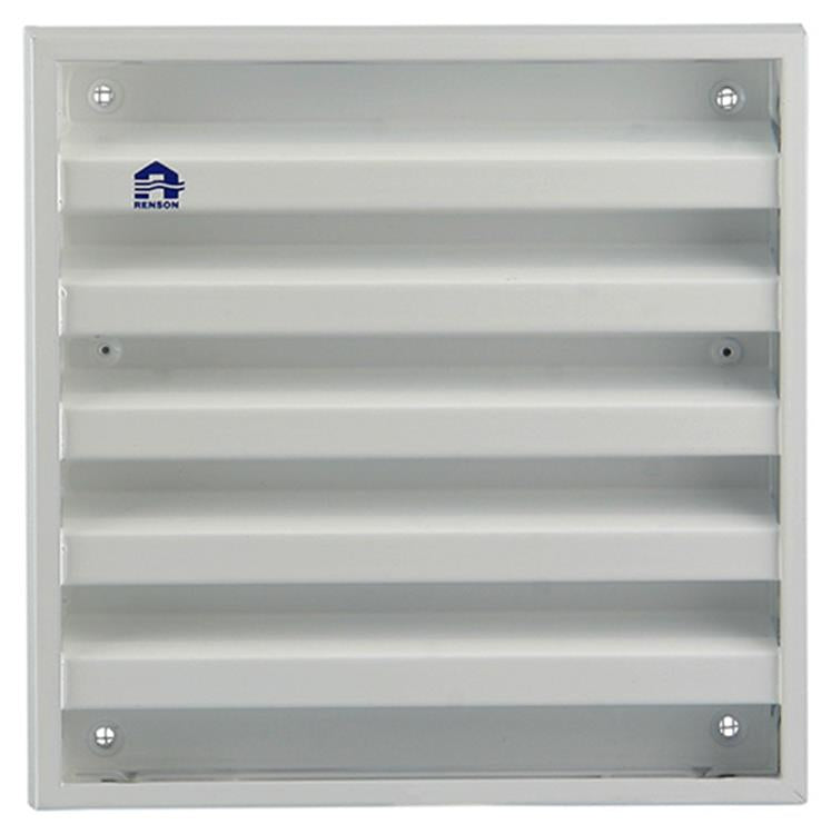Load image into Gallery viewer, Renson 1006233 - muurrooster opbouw 431 alu ral 9010 165x165mm | 2 stuks
