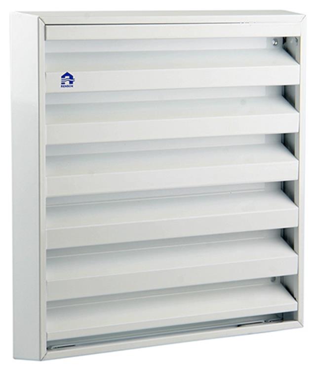 Load image into Gallery viewer, Renson 1006236 - muurrooster opbouw 431 alu ral 9010 225x225mm | 2 stuks
